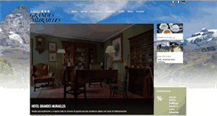 Desktop Screenshot of hotelgmurailles.com